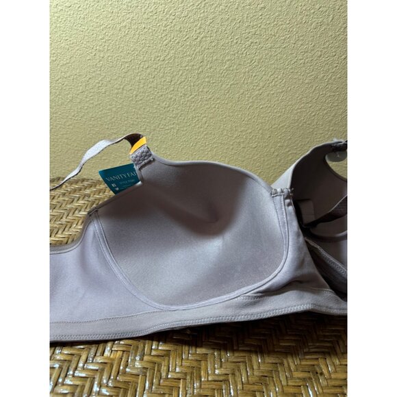 Vanity Fair Full-Figure Underwire Bra 42DD Light Padded Support Walnut Color NEW - Picture 4 of 8